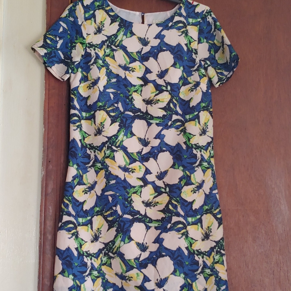Floral sheath dress